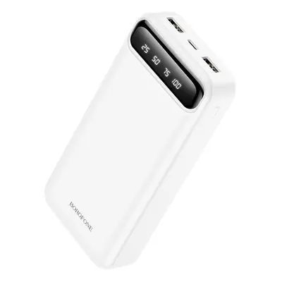 Powerbank Borofone 20000mAh BJ14A Freeway bílá