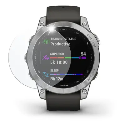 Ochranné tvrzené sklo FIXED pro smartwatch Garmin Fenix 7/Epix Gen 2, 2ks v balení, čiré