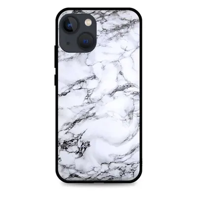 Kryt TopQ LUXURY iPhone 13 mini pevný Marble White 64776