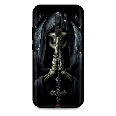 Kryt TopQ Xiaomi Redmi 9 silikon Grim Reaper 52901