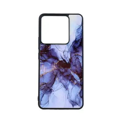 Kryt TopQ Marble Xiaomi Redmi Note 13 5G pevný Smoky Blue 121037