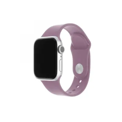 Set silikonových řemínků FIXED Silicone Strap pro Apple Watch 38/40/41mm, světle fialový