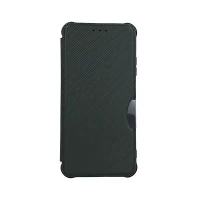 Pouzdro TopQ Xiaomi Redmi Note 12S RAZOR knížkové tmavě zelené 101199