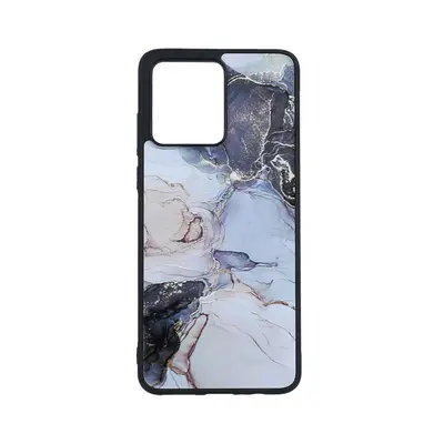 Kryt TopQ Marble Motorola Moto G84 5G pevný Smoky Color 121029