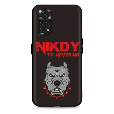 Kryt TopQ Xiaomi Redmi Note 11 silikon Nikdy to nevzdám 71816