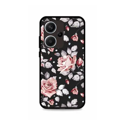 Kryt TopQ LUXURY Xiaomi Redmi Note 13 Pro+ 5G pevný Black Roses 122726