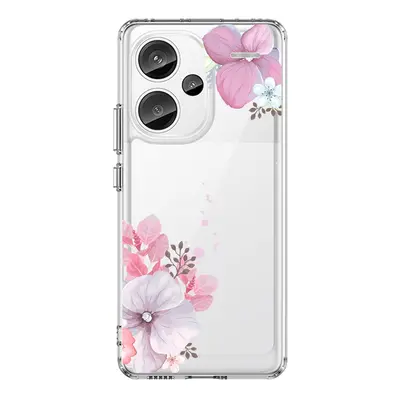 Kryt TopQ Image Xiaomi Redmi Note 13 Pro+ 5G Image pevný Violet Blossom 122569