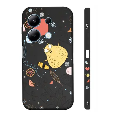 Kryt TopQ Design Xiaomi Redmi Note 13 Kočička černý 122993