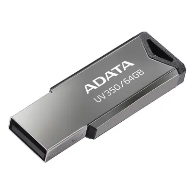 Flash disk ADATA UV350 Classic 64GB kovový šedý 122667