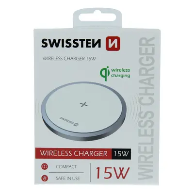 Swissten wireless nabíječka 15w bíla