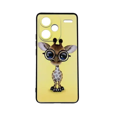 Kryt TopQ Xiaomi Redmi Note 13 Pro+ 5G Cute Giraffe 122601