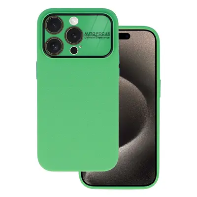 Zadní kryt Tel Protect Lichi Soft Case pro iPhone 14 mint