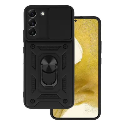 Slide Camera Armor Case pro Samsung Galaxy S22 Plus Black