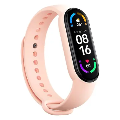 Řemínek pro Xiaomi Mi Band 5-6-7 světle růžový