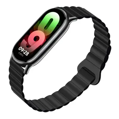 Silikonový řemínek Forcell F-Design FX8 pro Xiaomi Mi Band 8 černý 123346