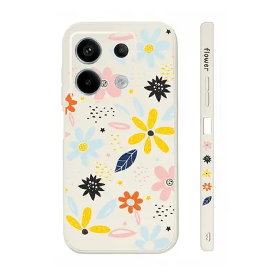 Kryt TopQ Design Xiaomi Redmi Note 13 Pro 5G Barevné kvítky 123325