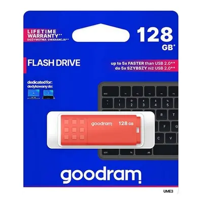 Flash disk GOODRAM UME3 128GB USB 3.0 oranžový 65834