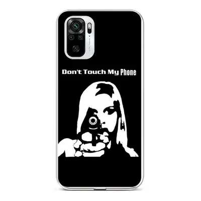 Kryt TopQ Xiaomi Redmi Note 10S Don't Touch Gun 85947