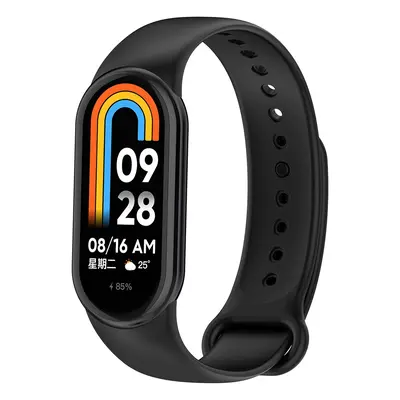 Silikonový řemínek Techsuit W014 pro Xiaomi Mi Band 8 černý 124610