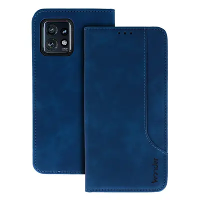 Knížkové pouzdro Wonder Prime pro Motorola Edge 40 Pro navy