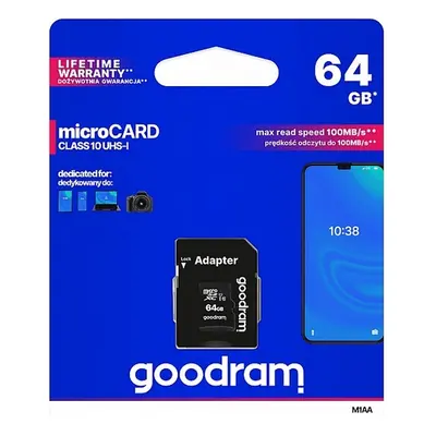 Paměťová karta GOODRAM 64GB Class 10 GDM-9049