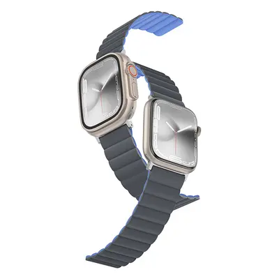 Řemínek Amazing Thing Smoothie Mag AWSPMGB pro Apple Watch 49-45-41 šedý