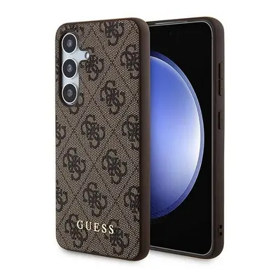 Guess 4G Zadní Kryt pro Samsung Galaxy A35 5G Brown