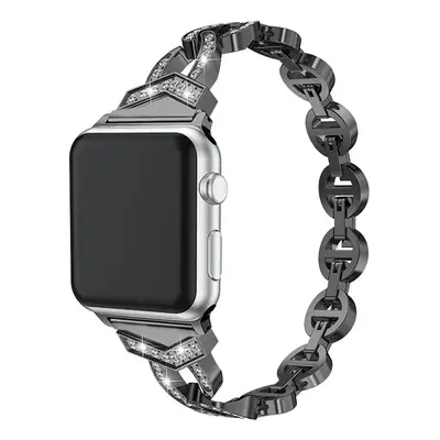 Řemínek na hodinky pro Apple Watch 42/44/45 design 3 černý