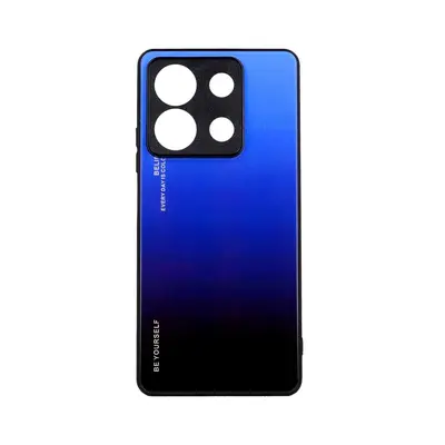 Kryt TopQ LUXURY Xiaomi Redmi Note 13 5G pevný duhový modrý 118090