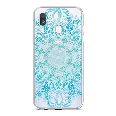 Kryt TopQ Samsung A40 silikon Blue Mandala 63897