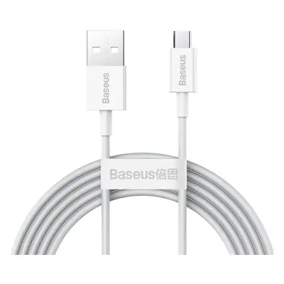 Baseus CAMYS-A02 Superior Fast Charging Datový Kabel MicroUSB 2A 2m White