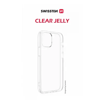 Zadní kryt Swissten Clear Jelly pro iPhone 16 průhledný