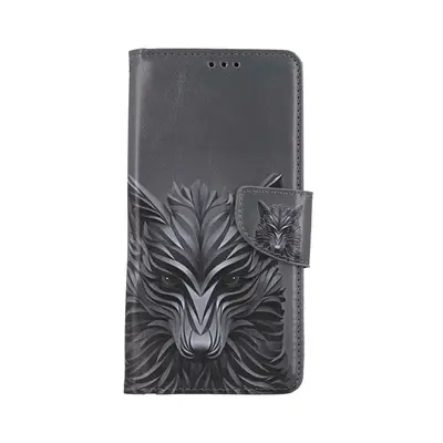 Pouzdro TopQ Xiaomi Redmi Note 11 knížkové Vlk 67771