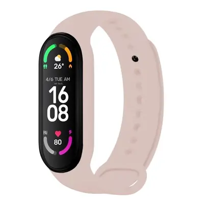 Silikonový řemínek FIXED Silicone Strap pro Xiaomi Band 7/ Mi Band 6/ Mi Band 5, růžový