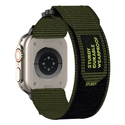 Nylonový řemínek pro Apple Watch 38-40-41 design 4 khaki