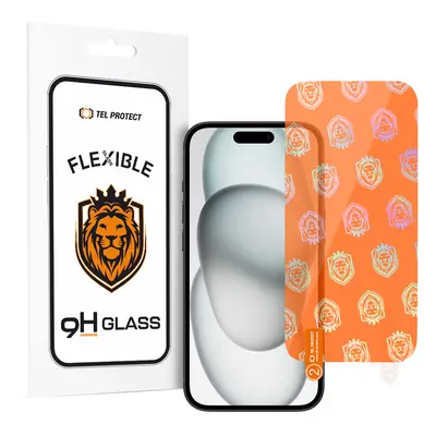 Tel Protect Best Flexible Hybrid Glass pro IPHONE 15 - 15 PRO