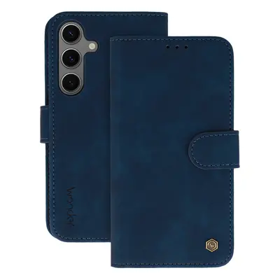 Knížkové pouzdro Wonder Fancy pro Samsung Galaxy S22 navy