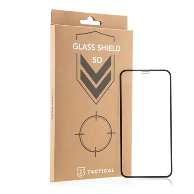 Tvrzené sklo Tactical Glass Shield pro Apple iPhone 11 Pro - XS - X 5D černé