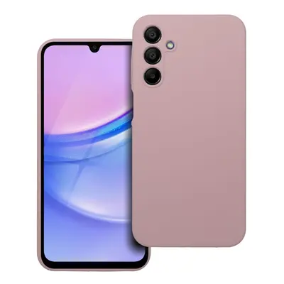 Kryt TopQ Essential Samsung A15 pudrový 127452