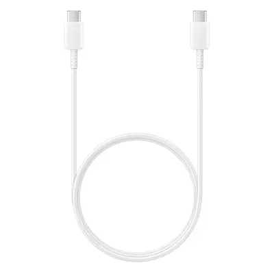 Originální datový kabel Samsung EP-DG980BWE USB-C-USB-C 3A 1m bílý (Bulk)