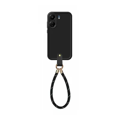 Kryt TopQ Unique Wrist Strap Xiaomi Redmi 13C černý 126774