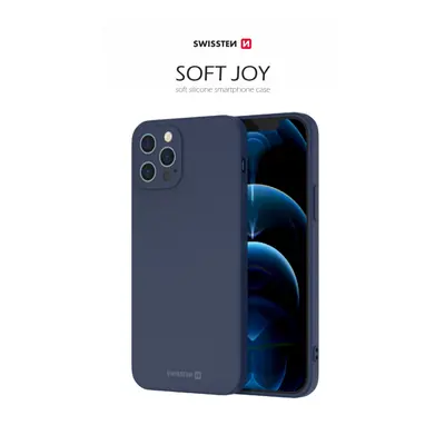 Zadní kryt Swissten Soft Joy pro iPhone 16 Pro modrý