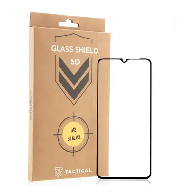 Tactical Glass Shield 5D sklo pro Samsung Galaxy M12/A32 5G/A12/A02s Black