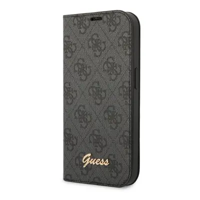 Guess PC/TPU 4G Metal Camera Outline Book Pouzdro pro iPhone 14 Pro Black