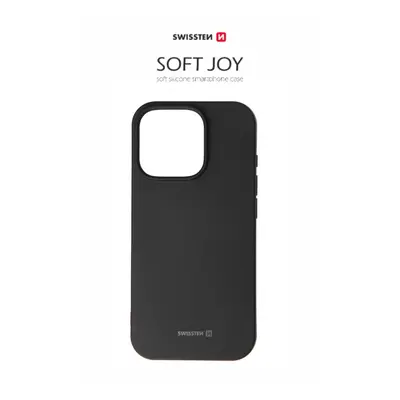 Zadní kryt Swissten Soft Joy pro iPhone 16 Pro Max černý