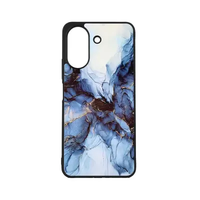 Kryt TopQ Marble Xiaomi Redmi 13C pevný Smoky Blue 117921