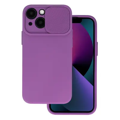 Zadní kryt Camshield Soft na iPhone 16 Pro fialový