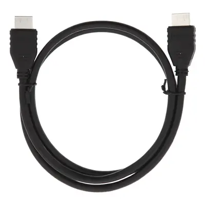 Kabel TopQ - HDMI na HDMI - 1 metr černý