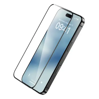 Tvrzené sklo Benks Ultra Shield HD pro iPhone 16-15-14 Pro černé