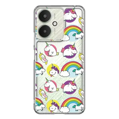 Kryt TopQ Image Xiaomi Redmi 13C Image pevný Chunky Unicorns 128720